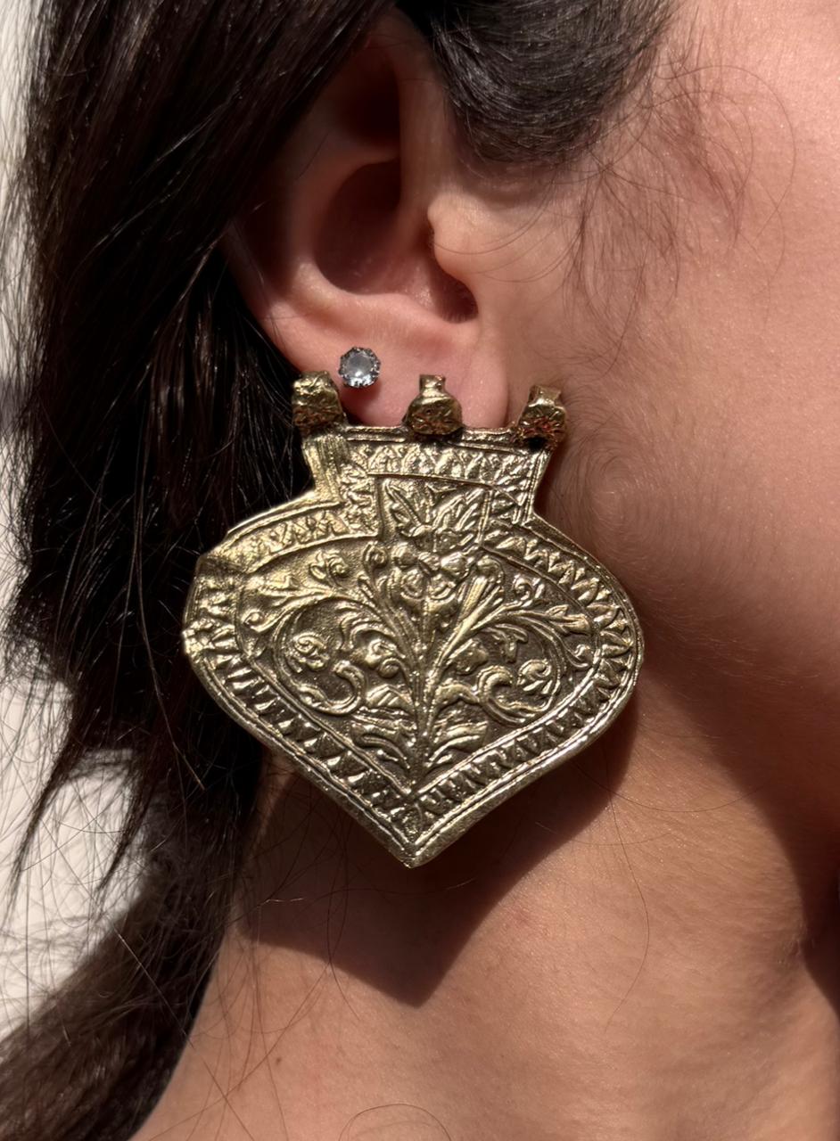 Zarmin Vintage Statement Earrings